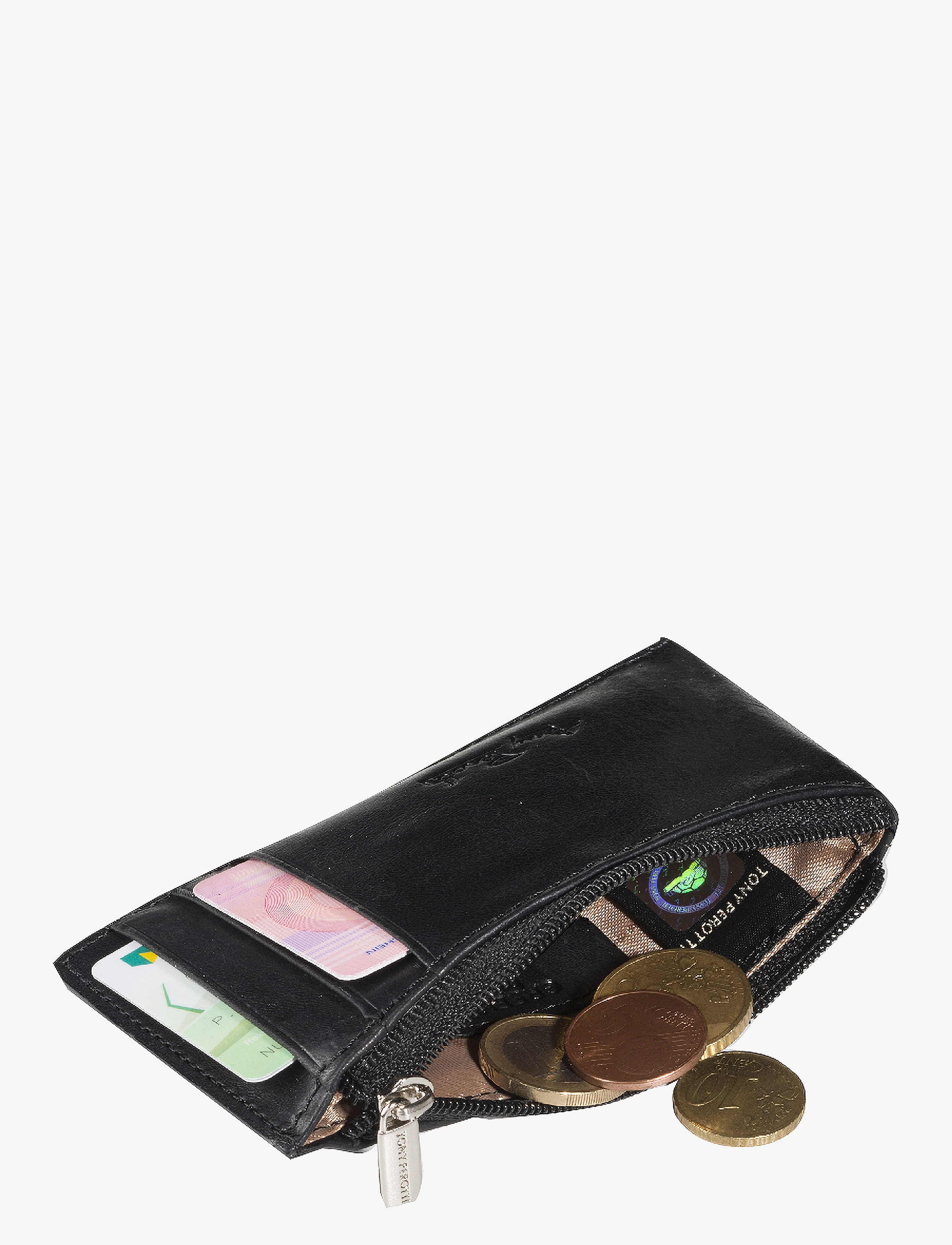Tony Perotti - Creditcard zip wallet - porte-cartes - black - 2