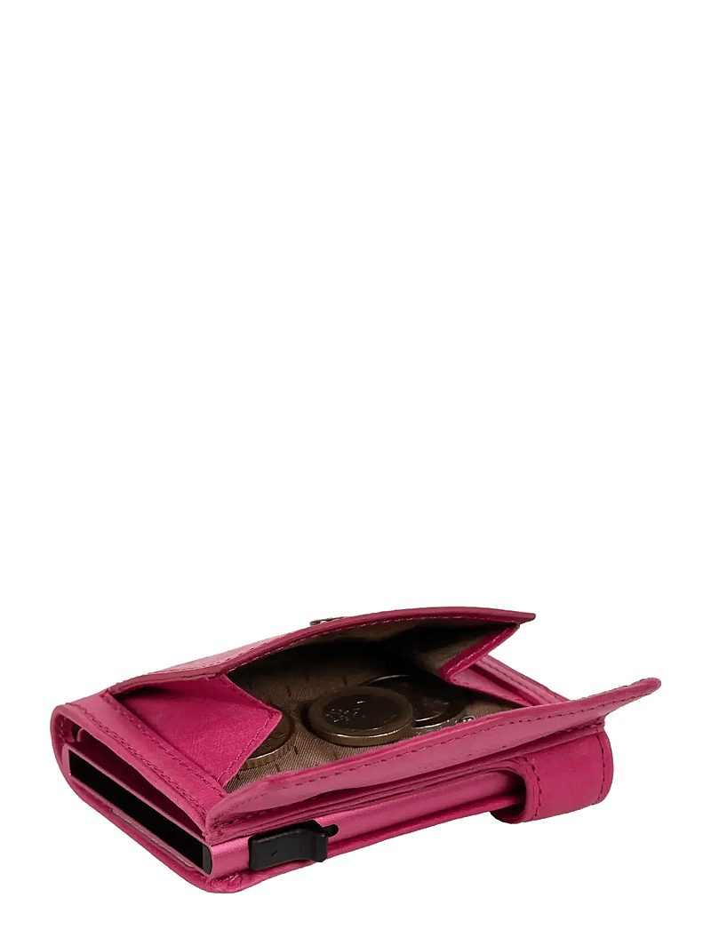 Tony Perotti - Furbo cardholder w/ banknote and coin pocket - kaarditaskud - funchsia - 2