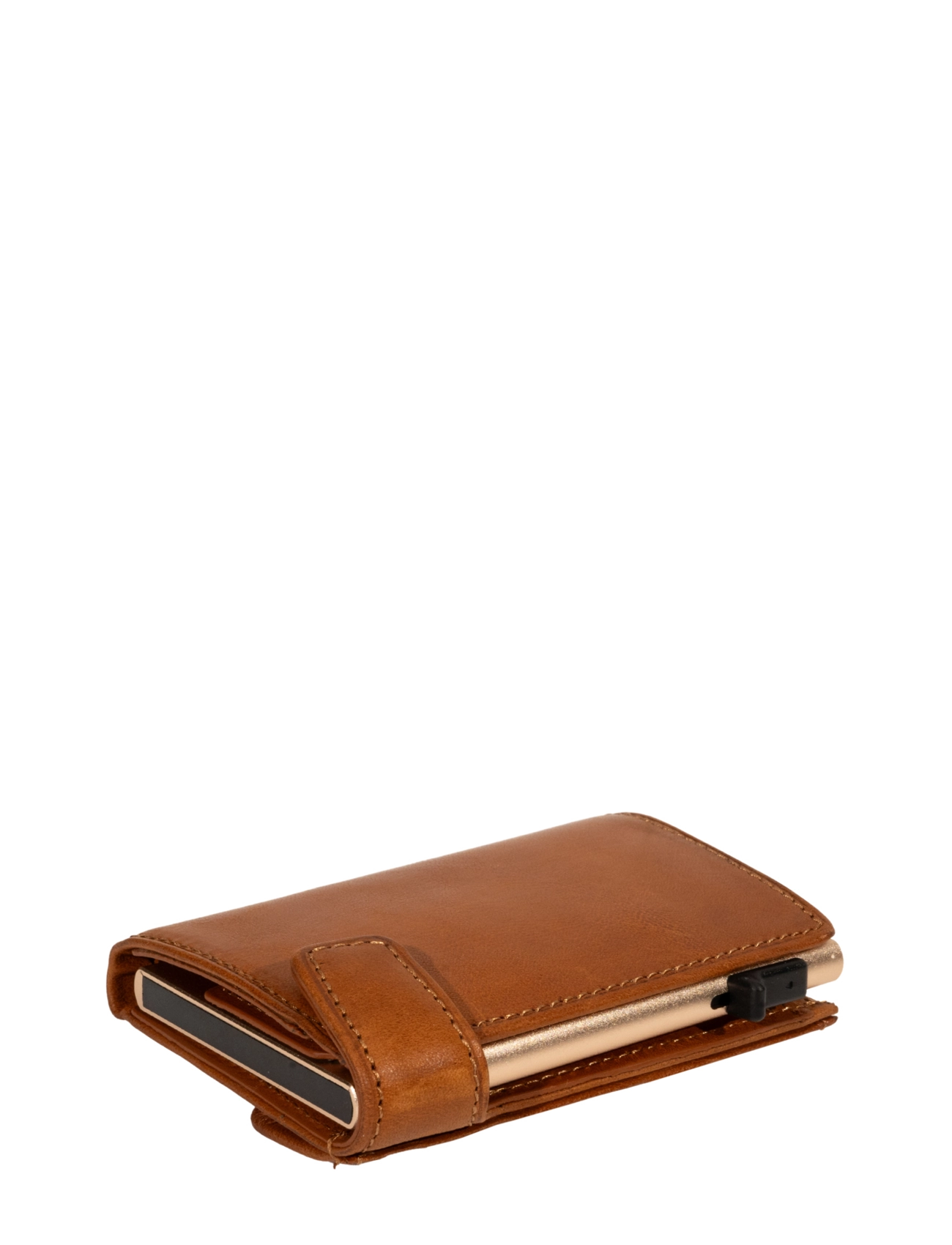 Tony Perotti - Furbo cardholder w/ banknote and coin pocket - kartenetuis - cognac - 2
