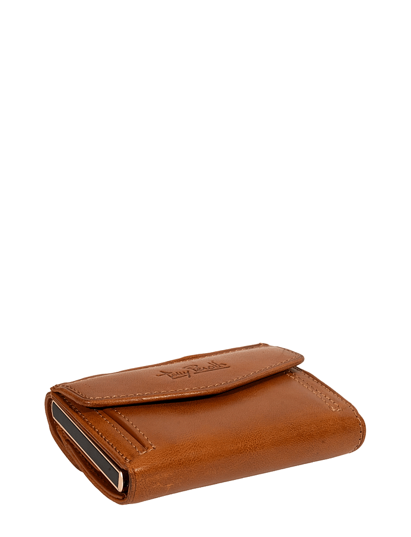 Tony Perotti - Furbo cardholder w/ banknote and coin pocket - kortholdere - cognac - 3