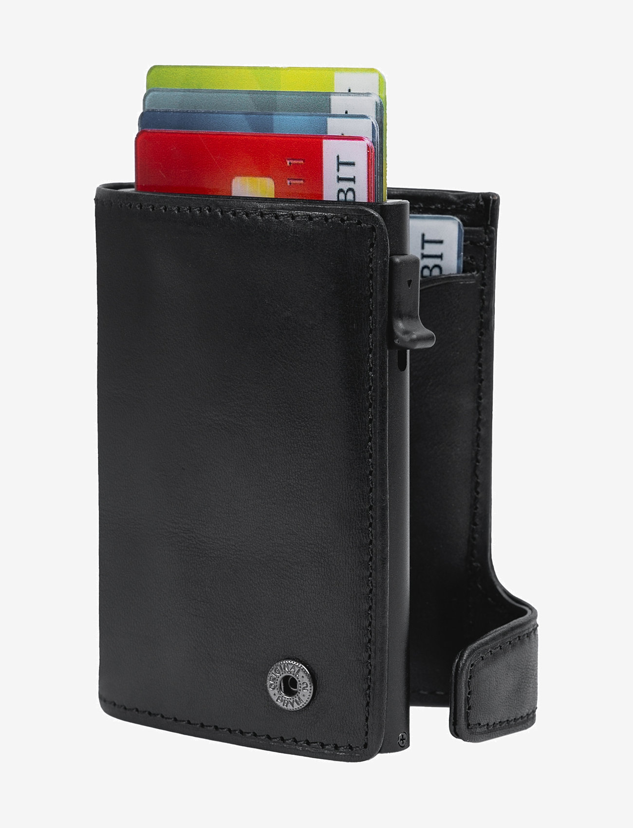 Tony Perotti - Furbo cardholder w/ banknote and coin pocket - kartenetuis - black - 1