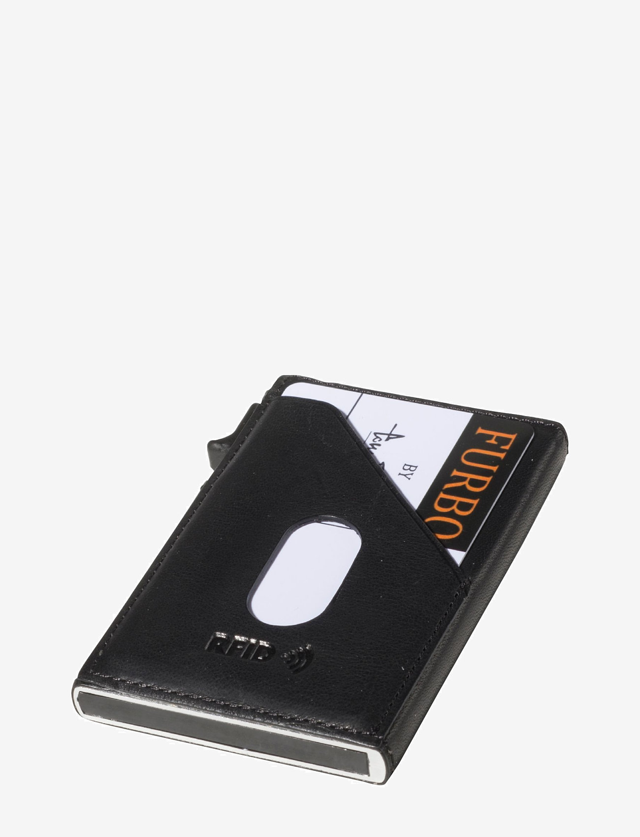 Tony Perotti - Furbo Slim Cardholder with outside card slot - card holders - black - 1