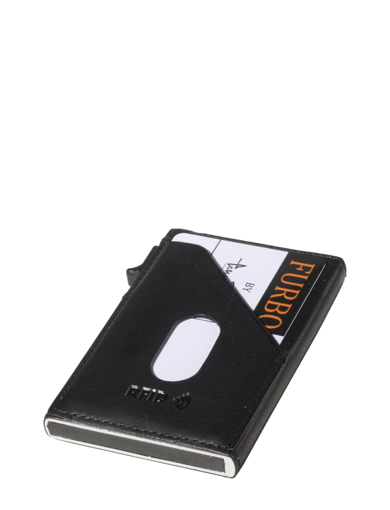 Tony Perotti - Furbo Slim Cardholder with outside card slot - kartenetuis - black - 1