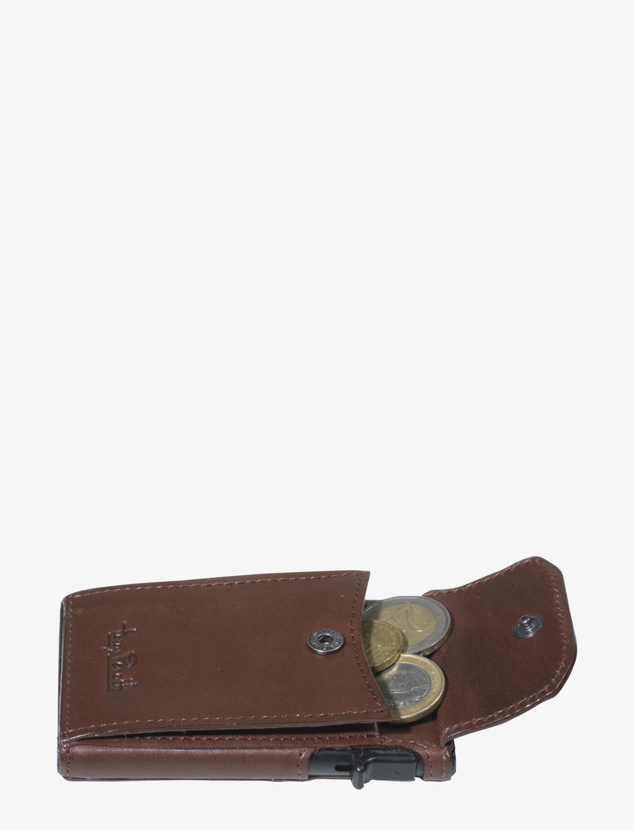 Tony Perotti - Furbo Slim Cardholder with coin pocket - dark brown - 3
