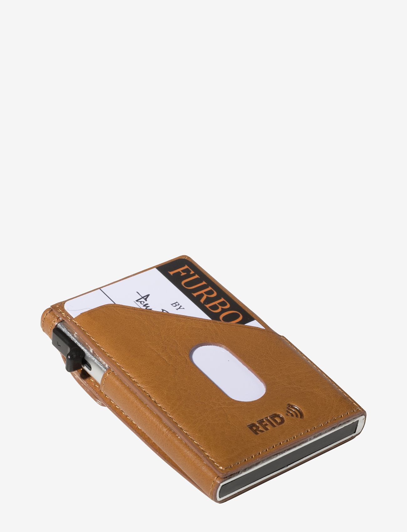 Tony Perotti - Furbo Slim Cardholder with coin pocket - kortholdere - cognac - 3