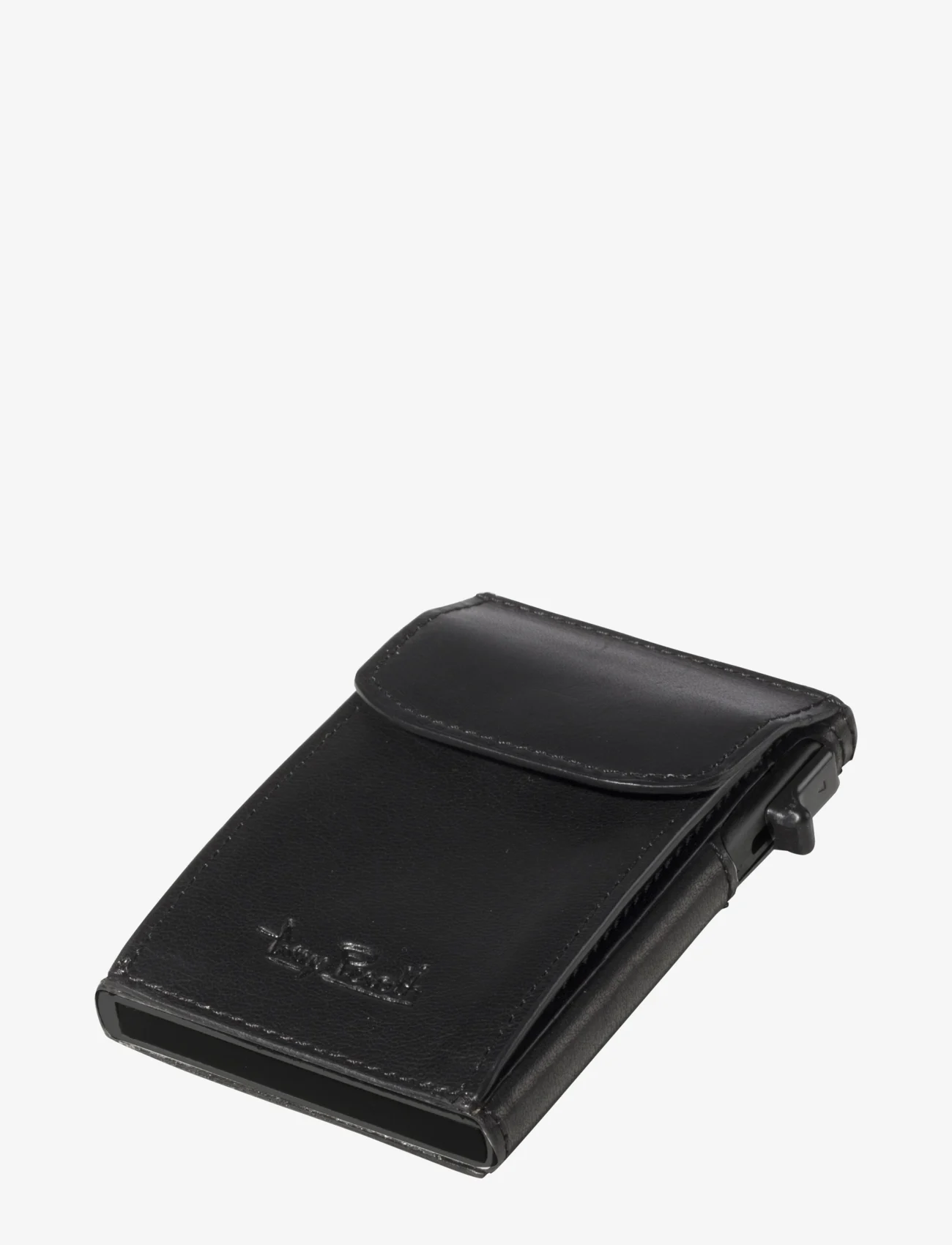 Tony Perotti - Furbo Slim Cardholder with coin pocket - card holders - black - 1