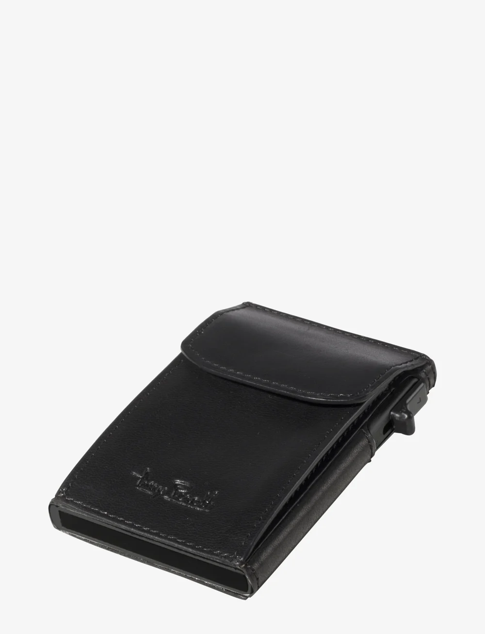 Tony Perotti - Furbo Slim Cardholder with coin pocket - karšu turētāji - black - 0