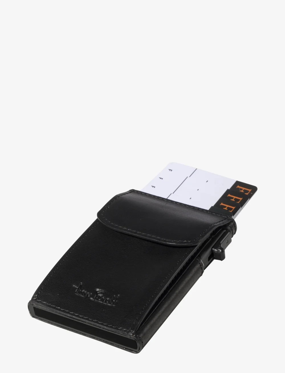 Tony Perotti - Furbo Slim Cardholder with coin pocket - karšu turētāji - black - 1