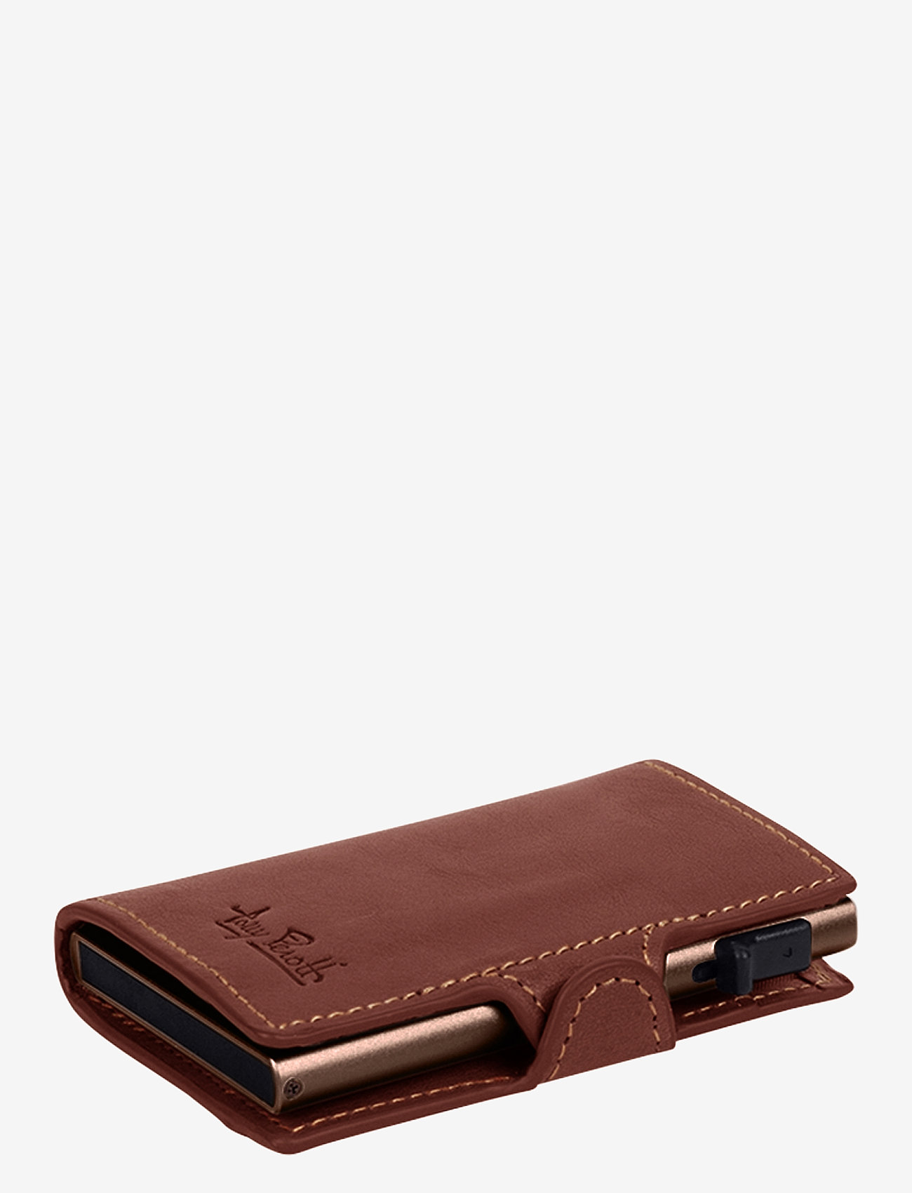 Tony Perotti - Furbo cardholder w/ banknote pocket - wallets - dark brown - 0