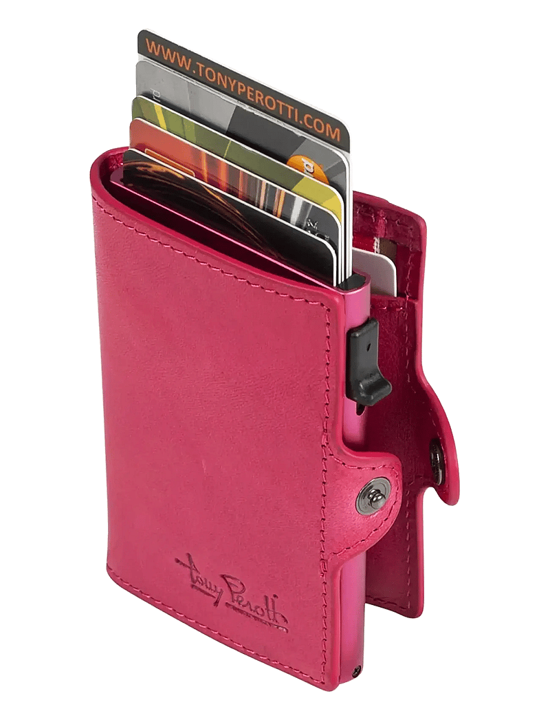 Tony Perotti - Furbo cardholder w/ banknote pocket - kartenetuis - funchsia - 1
