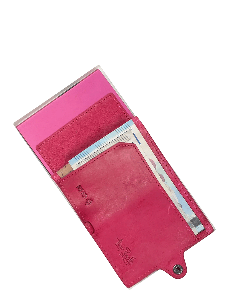 Tony Perotti - Furbo cardholder w/ banknote pocket - kartenetuis - funchsia - 2