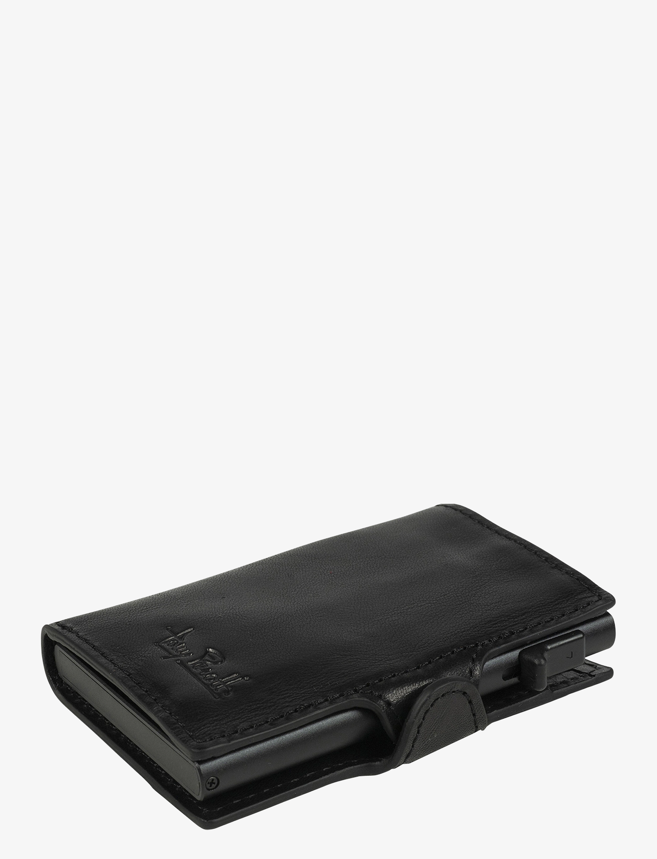 Tony Perotti Furbo Cardholder W/ Banknote Pocket, One Size, Black, Punge > Klassiske Punge, Herre