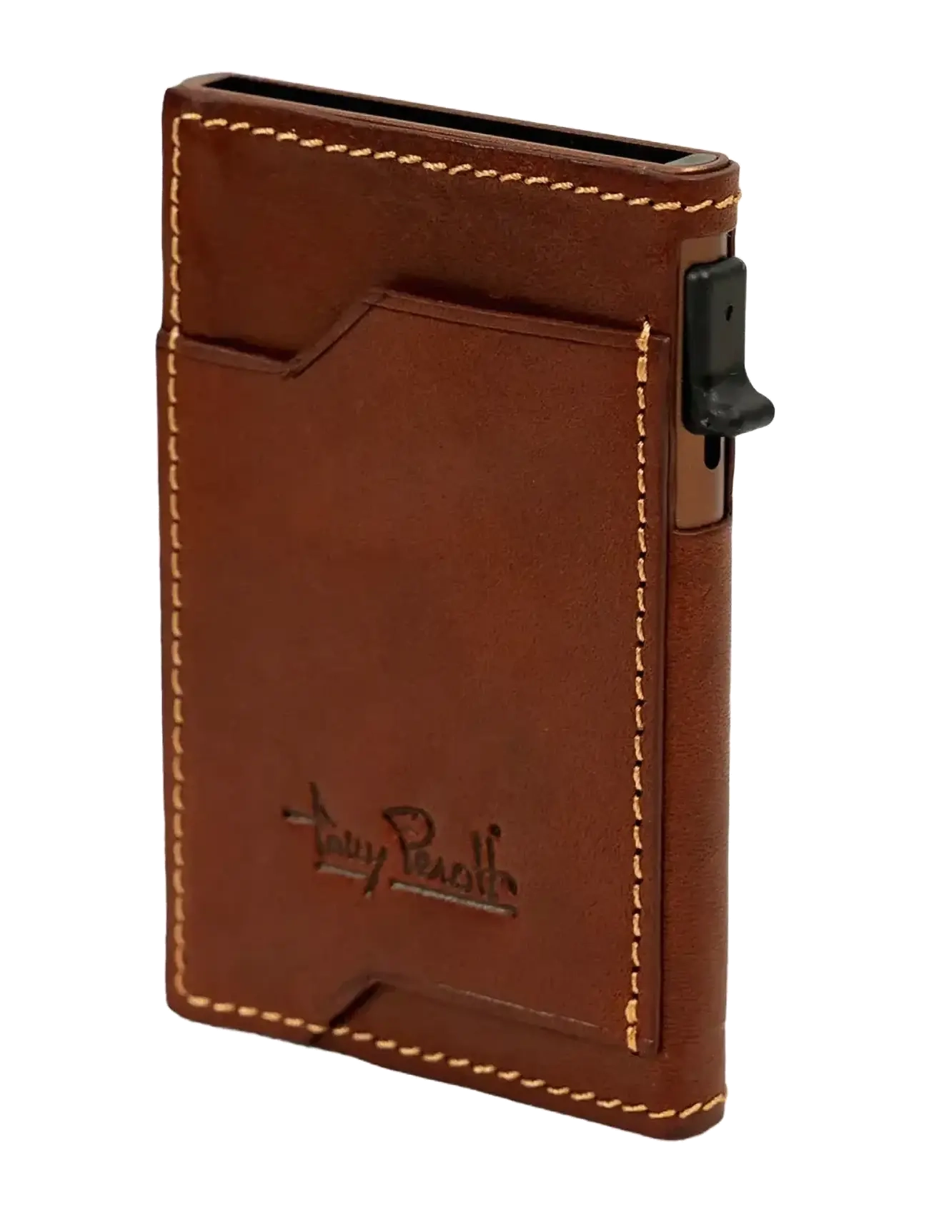 Tony Perotti Furbo Cardholder W/ Magsafe, One Size, Brown, Punge > Kortholder, Herre
