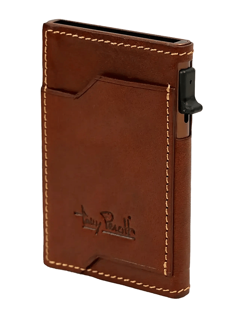 Tony Perotti - Furbo cardholder w/ MagSafe - plånböcker & fodral - dark brown - 0