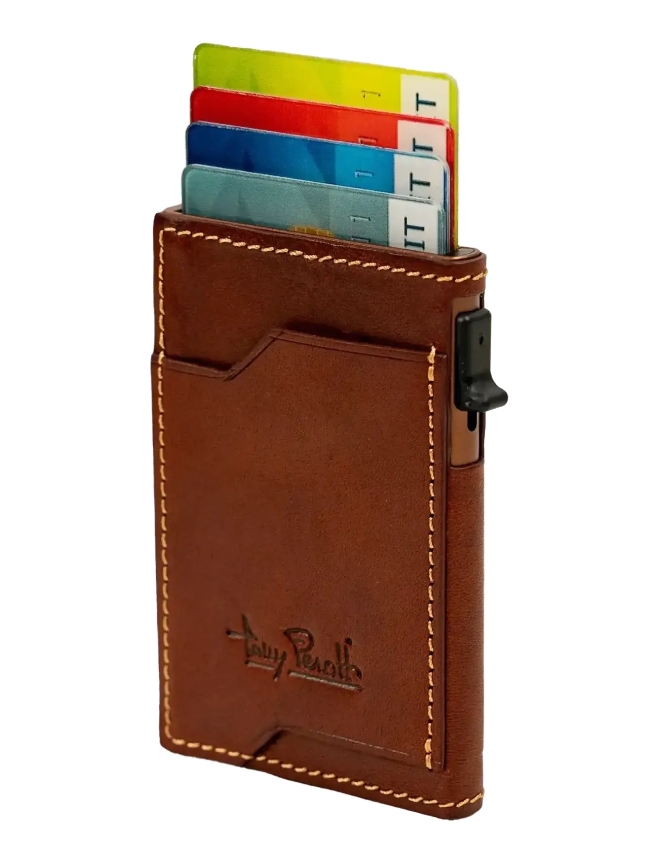 Tony Perotti - Furbo cardholder w/ MagSafe - punge - dark brown - 1