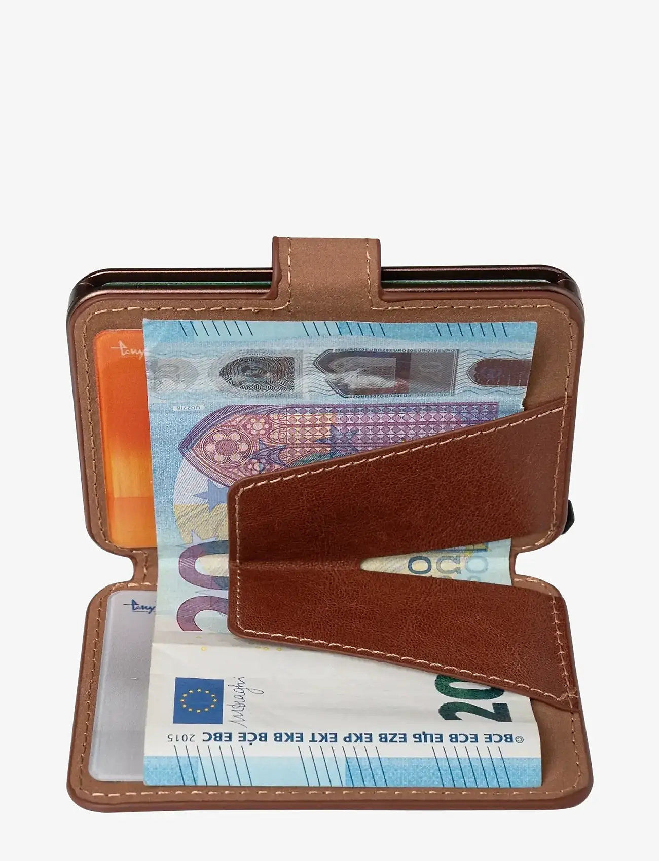 Tony Perotti - Furbo Evo standard with banknote compartment - brieftaschen und taschen - dark brown - 1