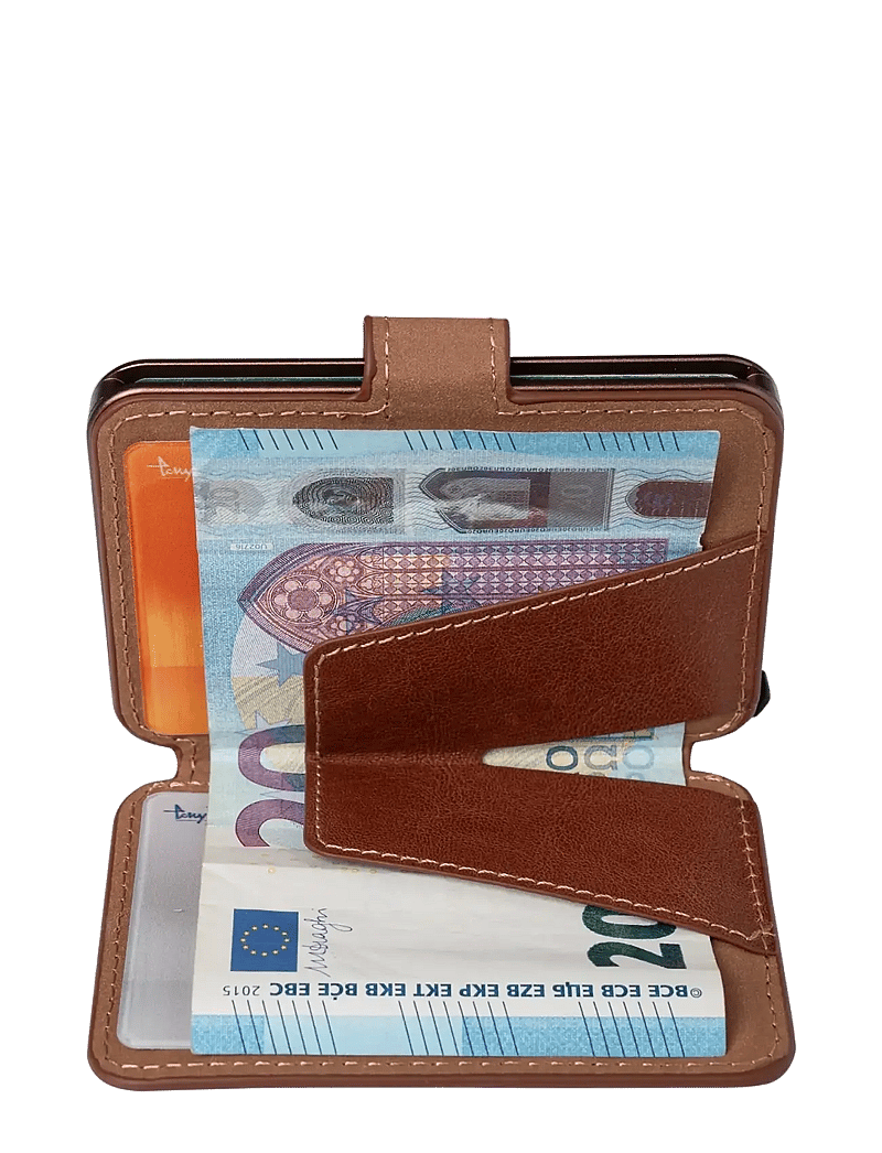 Tony Perotti - Furbo Evo standard with banknote compartment - brieftaschen und taschen - dark brown - 1