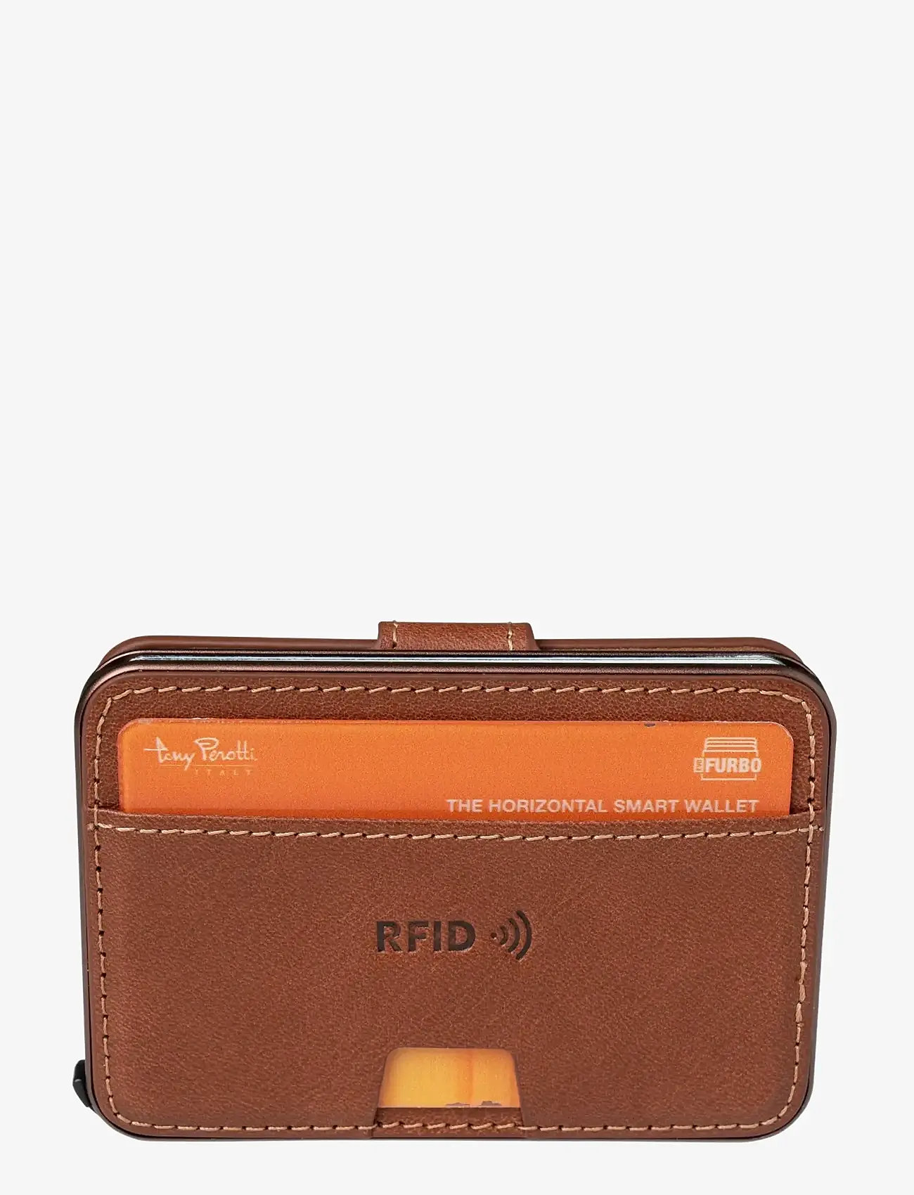 Tony Perotti - Furbo Evo standard with banknote compartment - brieftaschen und taschen - dark brown - 3