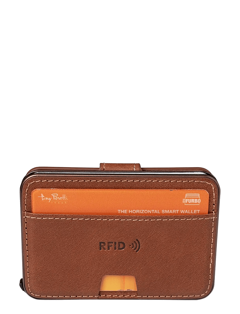 Tony Perotti - Furbo Evo standard with banknote compartment - brieftaschen und taschen - dark brown - 3