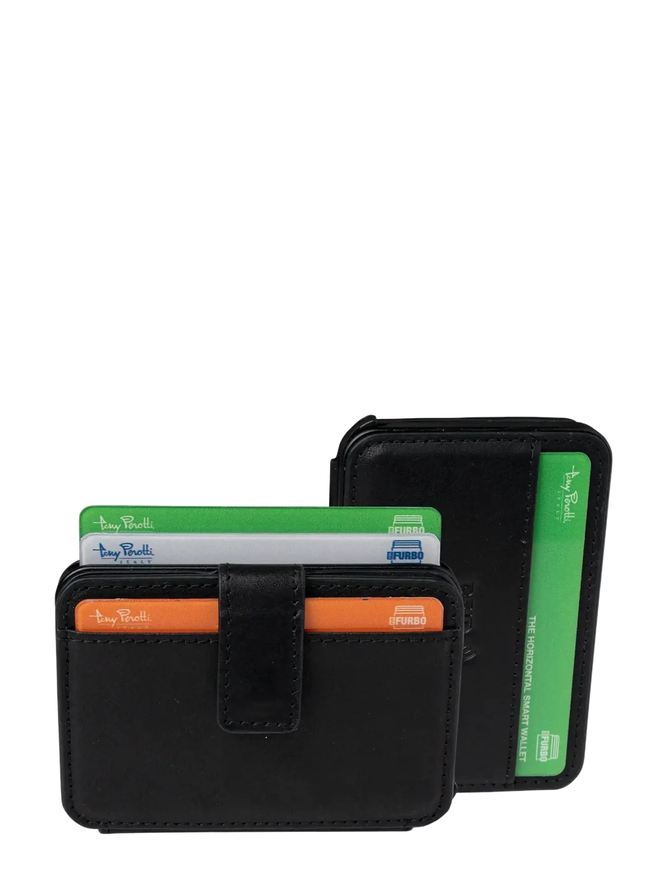 Tony Perotti - Furbo Evo standard with banknote compartment - kaardihoidjad - black - 3