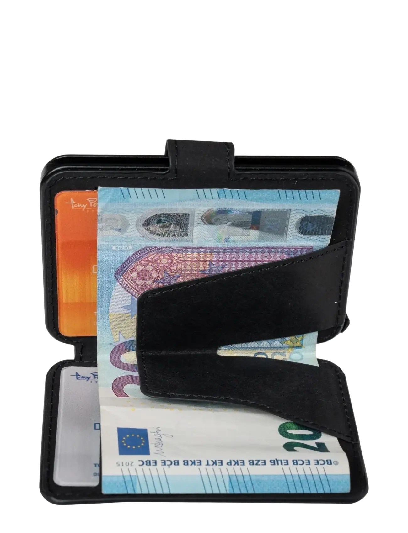 Tony Perotti - Furbo Evo standard with banknote compartment - kaardihoidjad - black - 4
