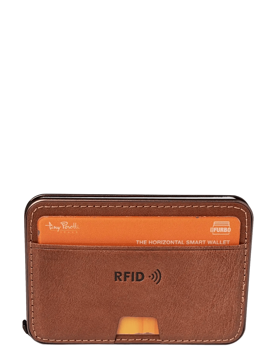 Tony Perotti - Furbo Evo smart - plånböcker & fodral - dark brown - 1