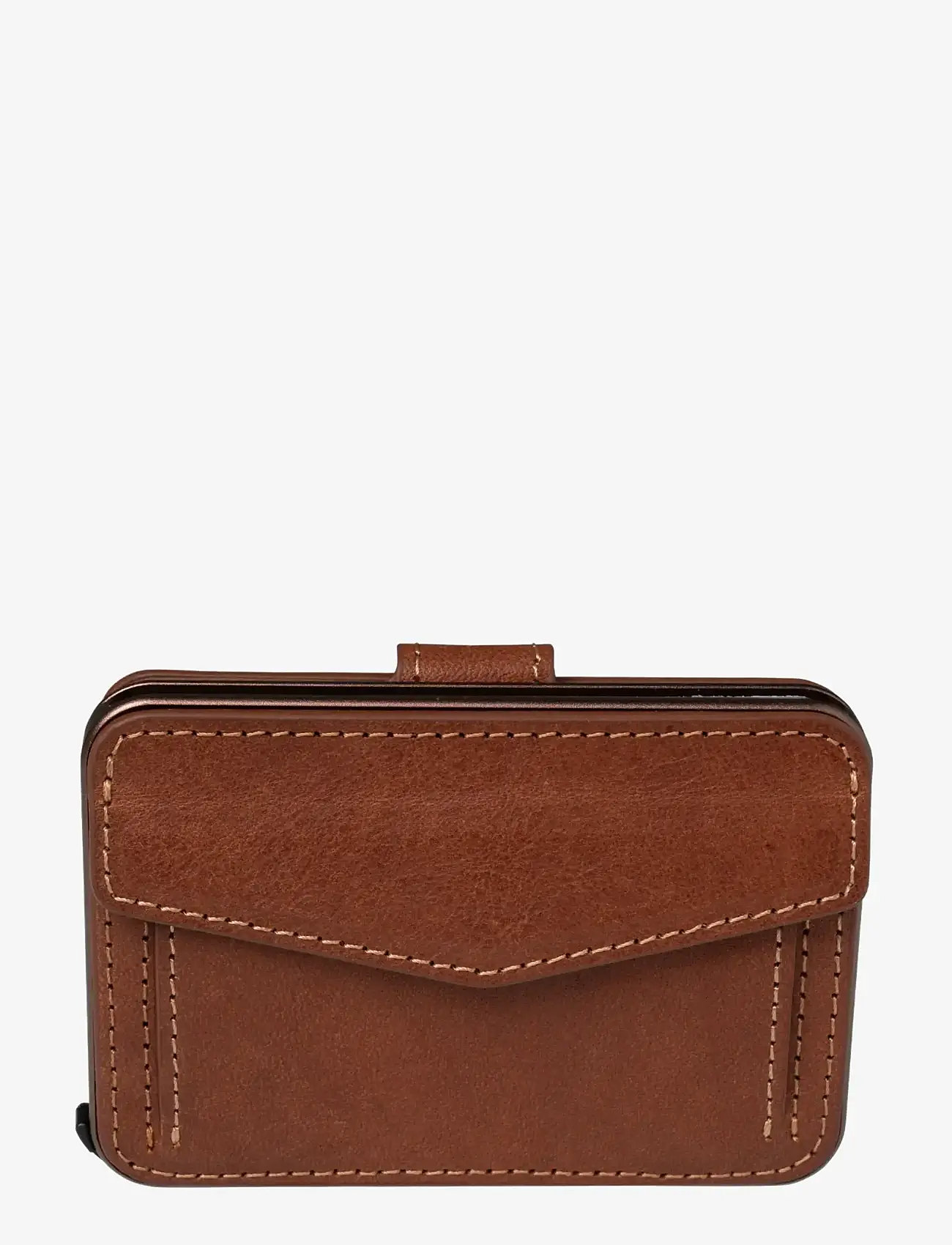 Tony Perotti - Furbo Evo Large with banknote and coin compartment - brieftaschen und taschen - dark brown - 2