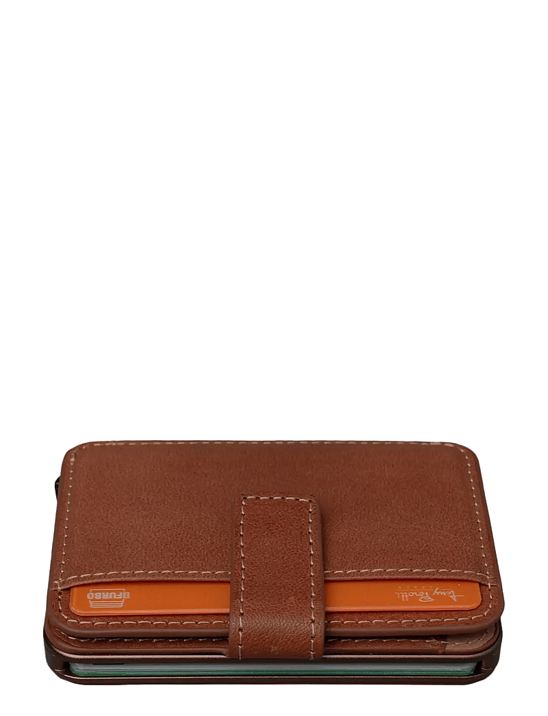 Tony Perotti - Furbo Evo Large with banknote and coin compartment - brieftaschen und taschen - dark brown - 3