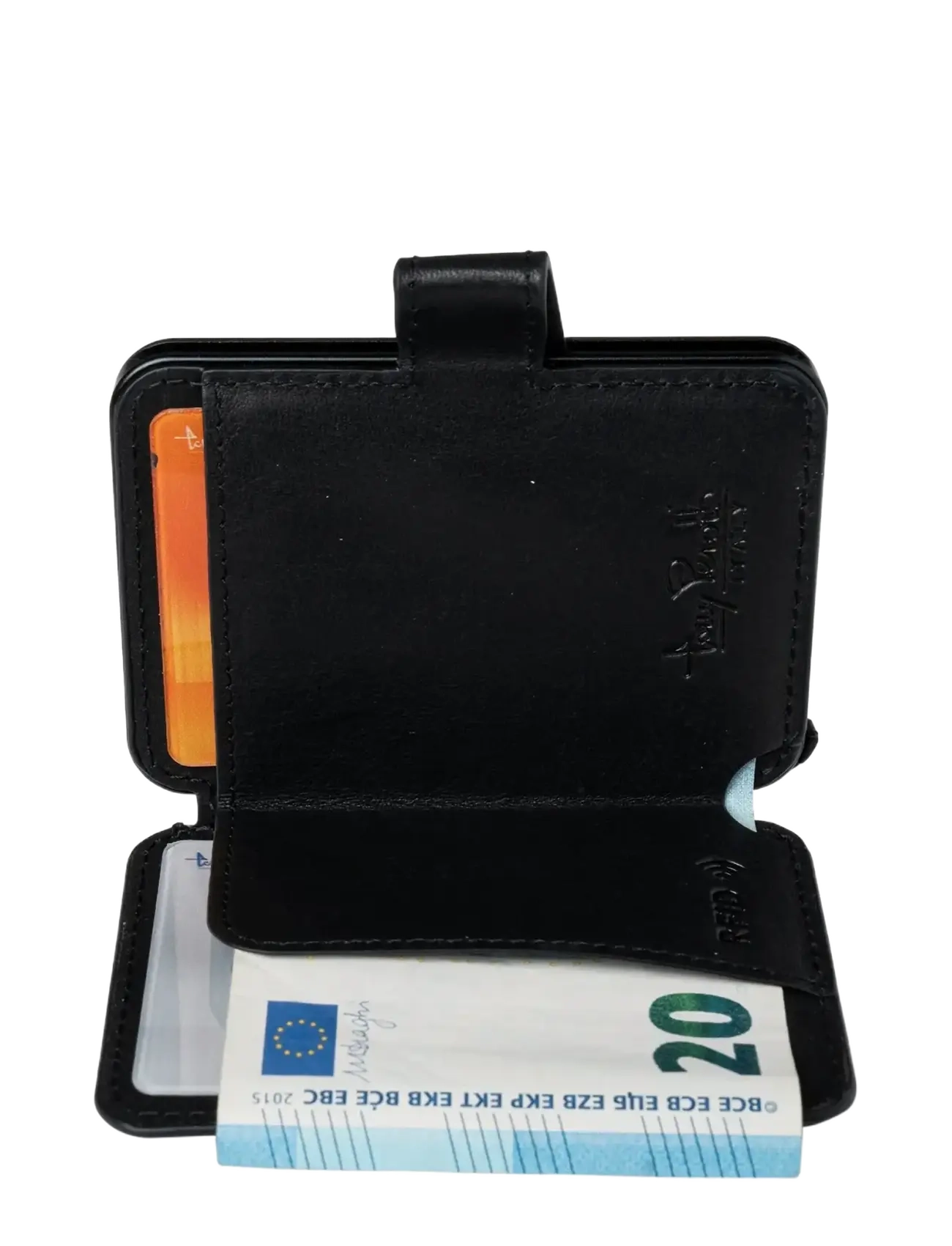 Tony Perotti - Furbo Evo Large with banknote and coin compartment - portemonnees en koffers - black - 1