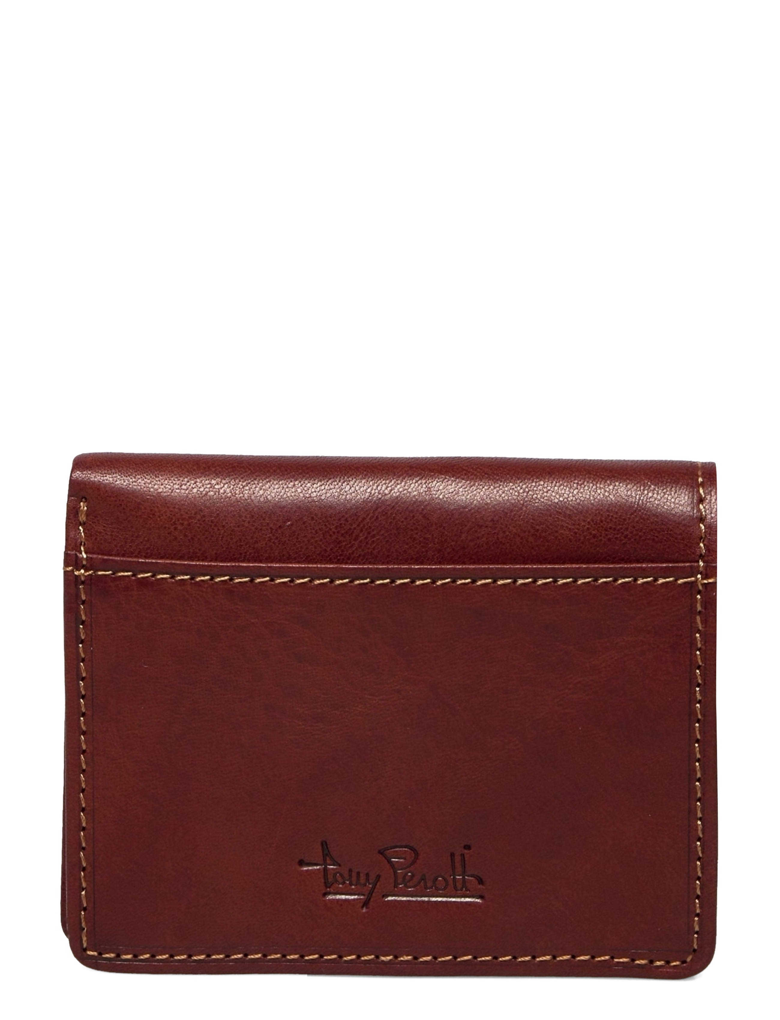 Tony Perotti Creditcard Wallet, Fold, W/ Banknote Pocket, One Size, Wallets, Braun - Classic Frauen