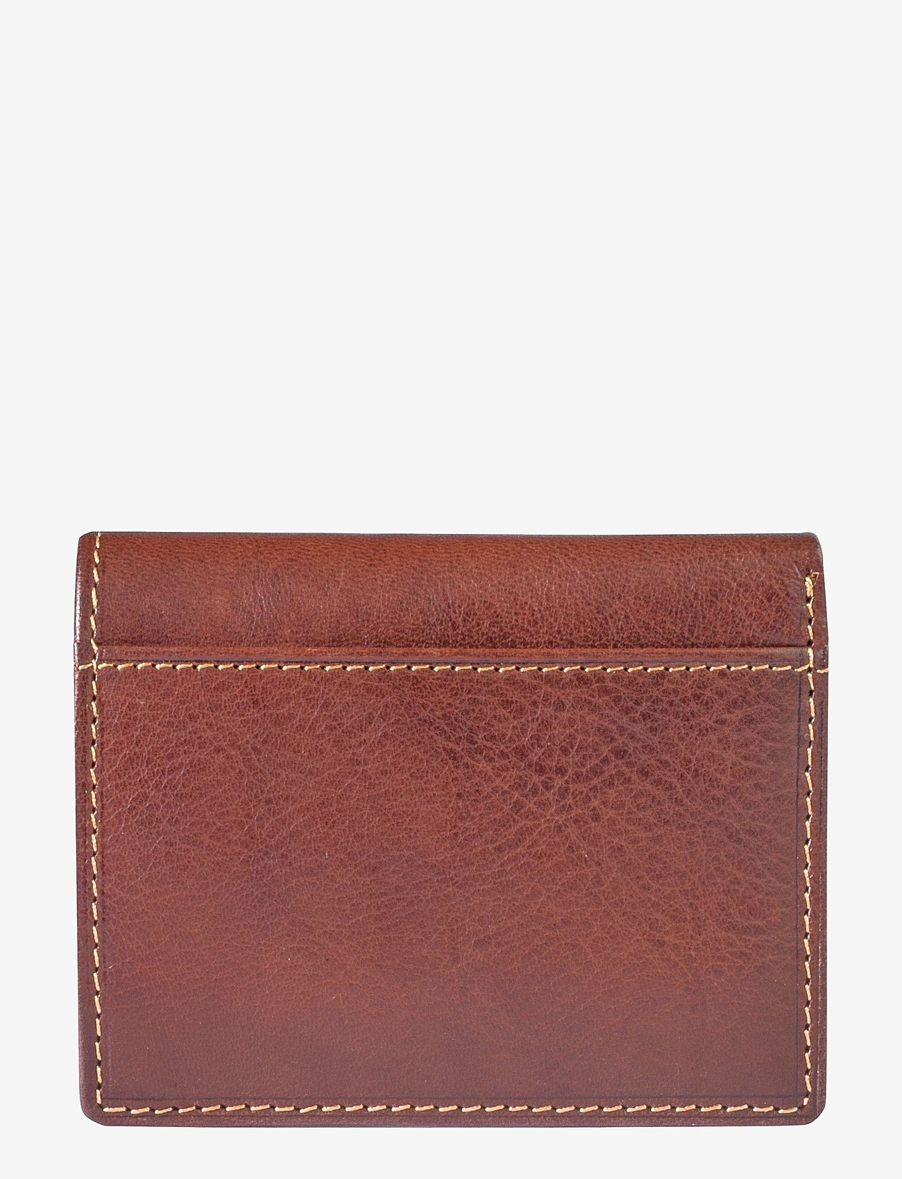 Tony Perotti - Creditcard wallet, fold, w/ banknote pocket - plånböcker - dark brown - 1