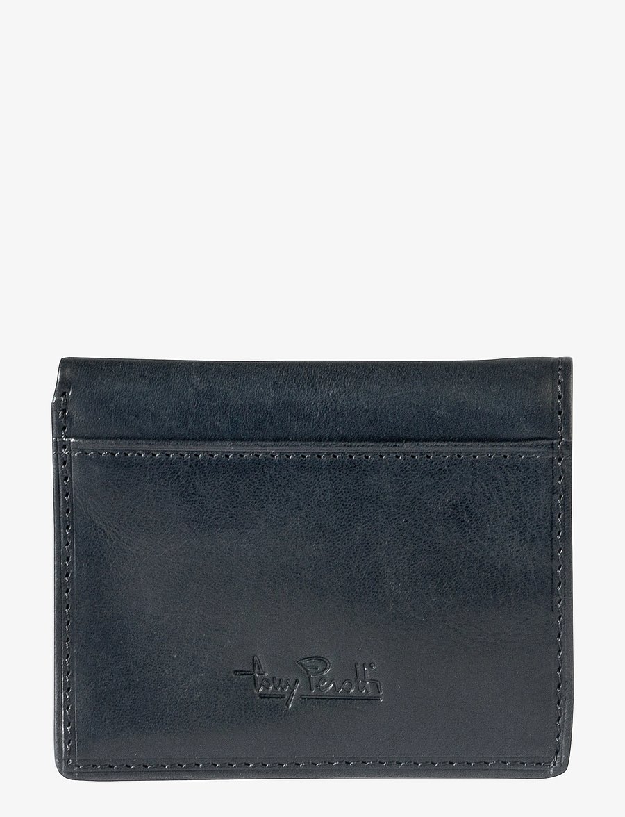Tony Perotti - Creditcard wallet, fold, w/ banknote pocket - porte-cartes - black - 0