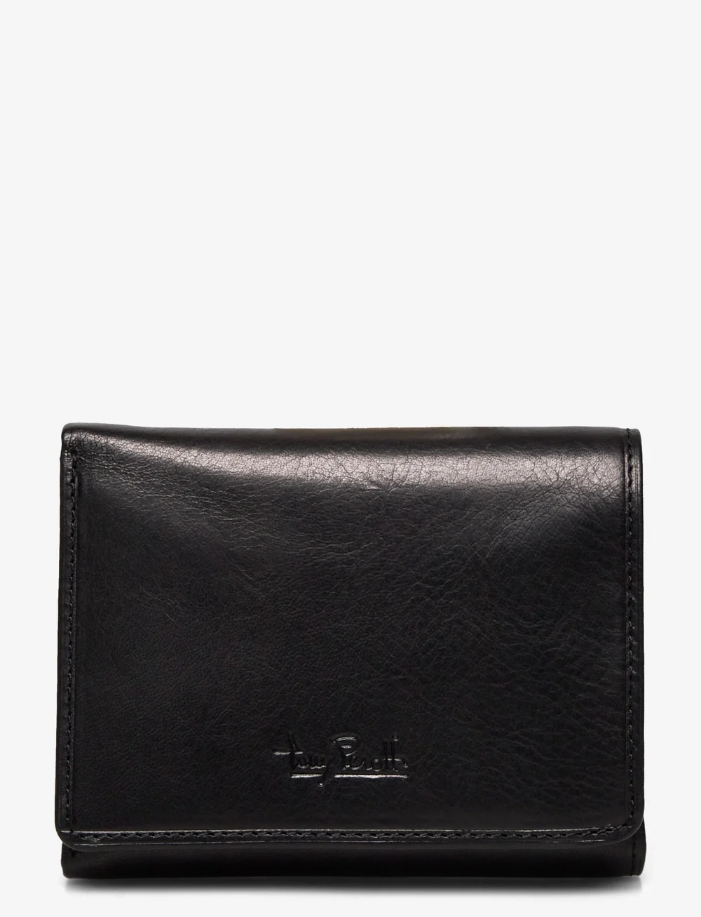 Tony Perotti - 3 fold Mens wallet with coin pocket - igapäevane stiil - black - 0