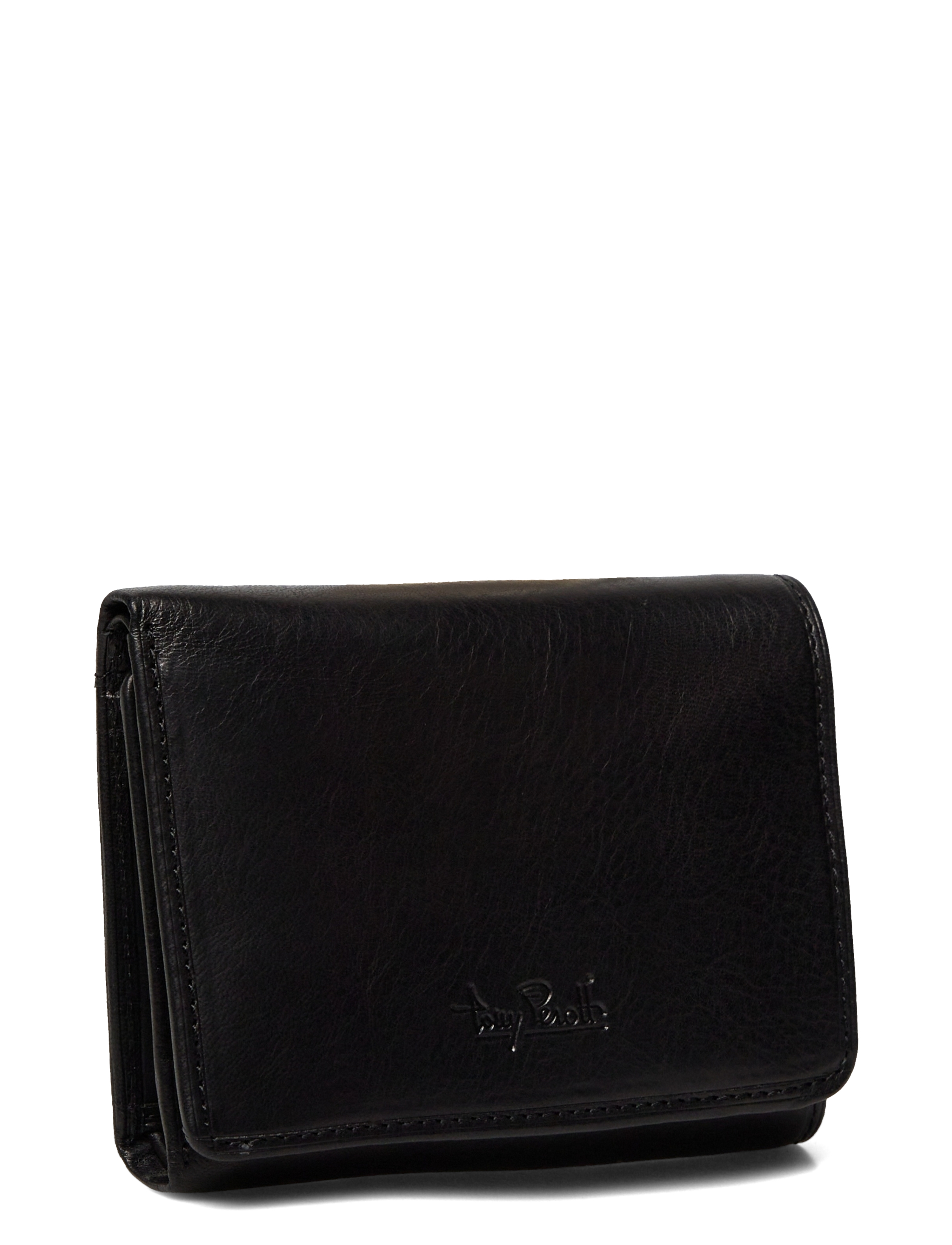 Tony Perotti - 3 fold Mens wallet with coin pocket - portemonnaies - black - 2