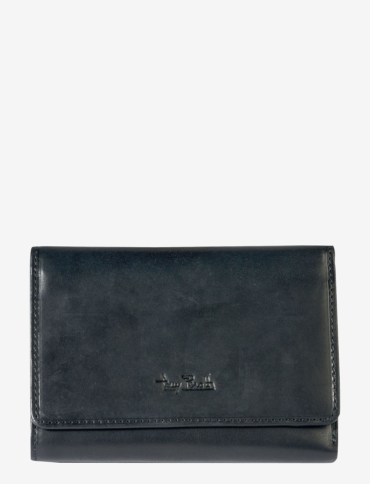 Tony Perotti - 3 fold Mens wallet with coin pocket - black - 0