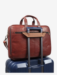 Tony Perotti - 2 compartment Laptop briefcase - apsipirkite pagal stilių - brown - 3