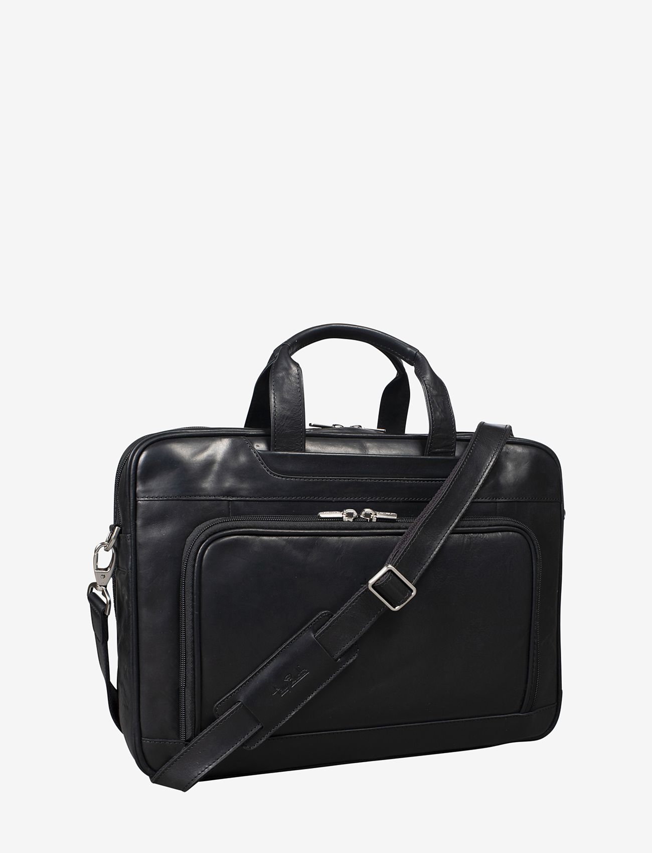 Tony Perotti - 2 compartment Laptop briefcase - apsipirkite pagal stilių - black - 0