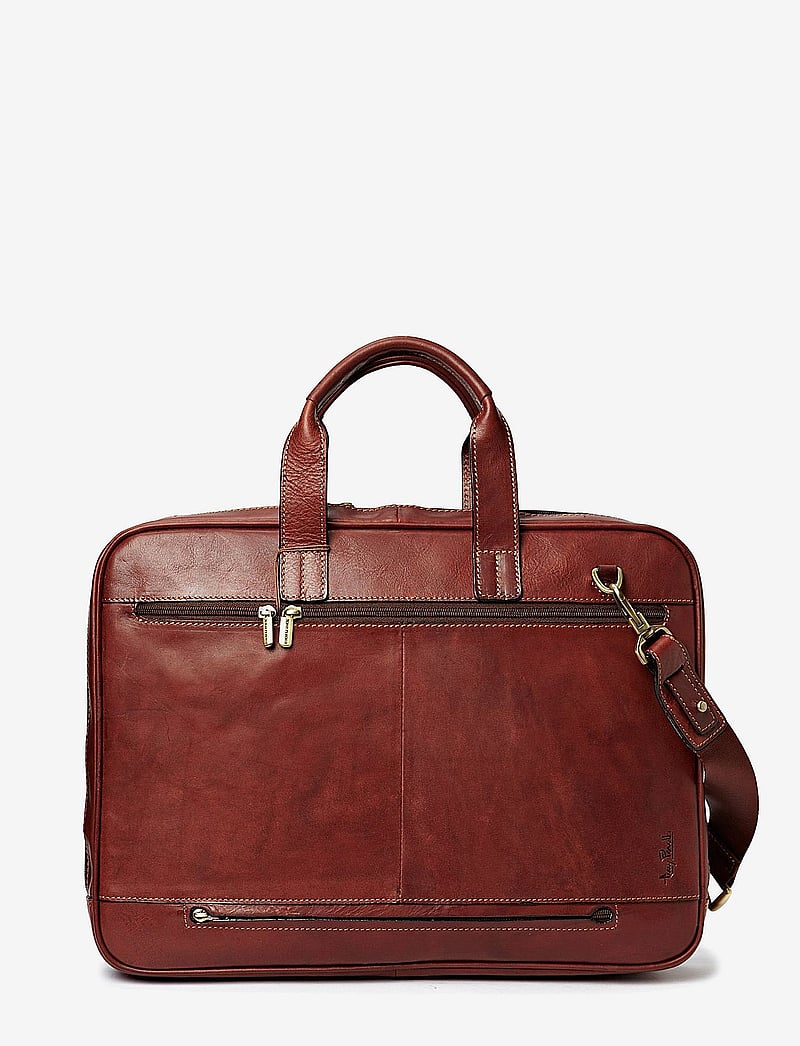 Tony Perotti - 1 compartment Laptop bag - ikdienas stils - brown - 2
