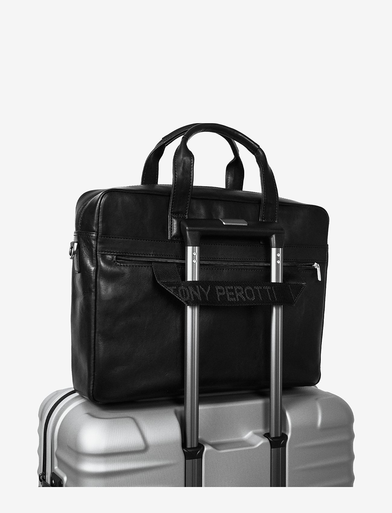 Tony Perotti - 1 Compartment Laptop Bag - alltags-style - black - 3