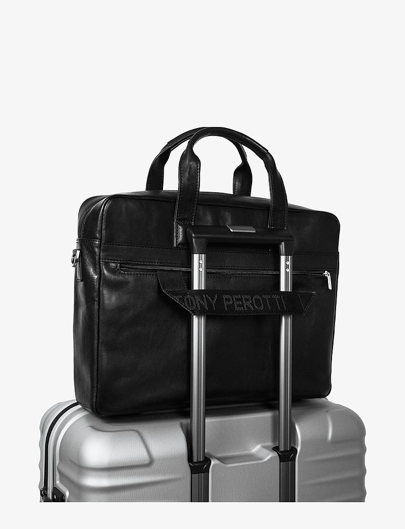 Tony Perotti - 1 Compartment Laptop Bag - alltags-style - black - 3