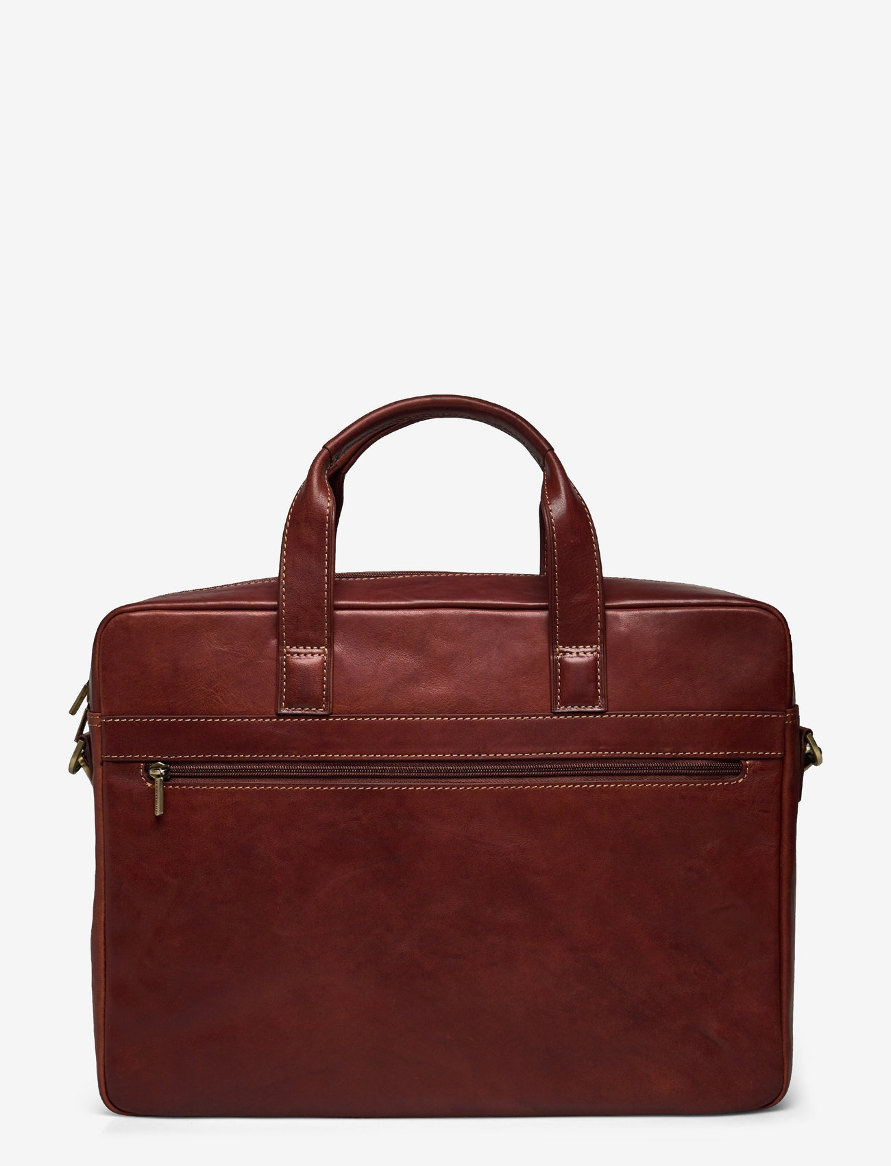 Tony Perotti - 1 Compartment Laptop Bag - igapäevane stiil - dark brown - 1