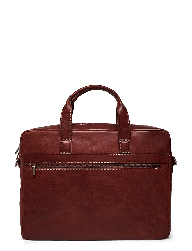 Tony Perotti - 1 Compartment Laptop Bag - igapäevane stiil - dark brown - 1