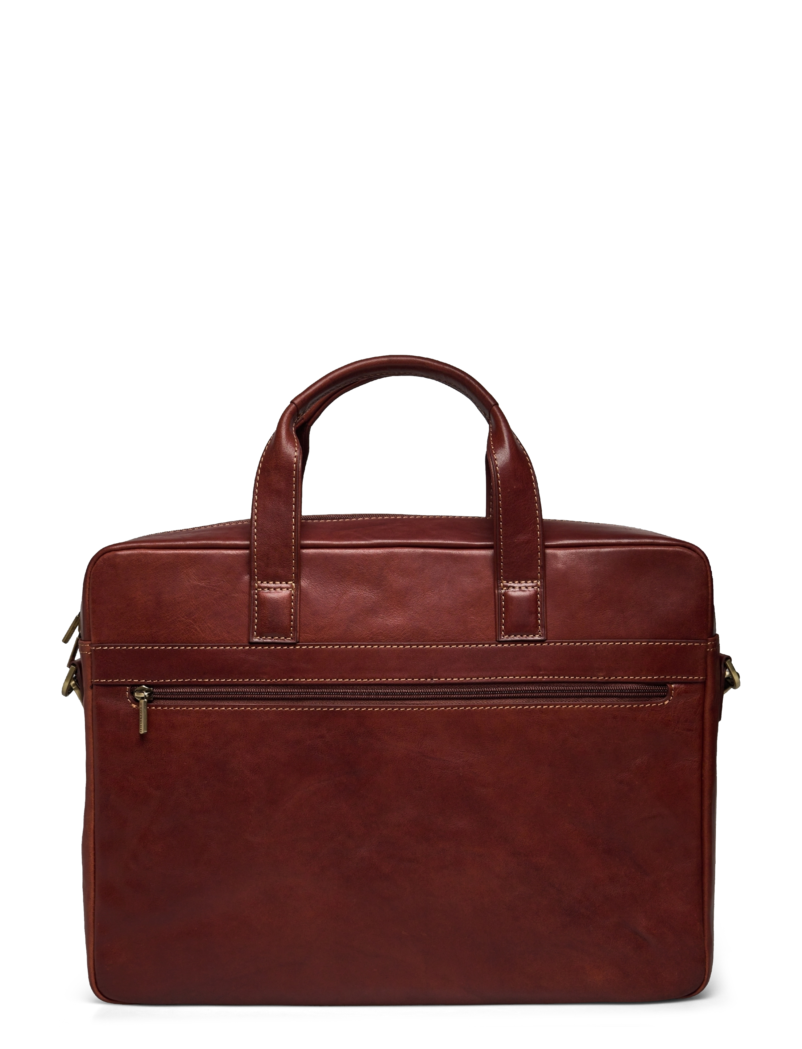 Tony Perotti - 1 Compartment Laptop Bag - everyday style - dark brown - 1