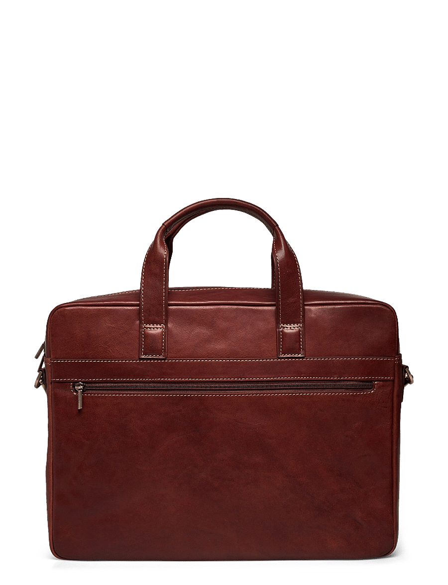 Tony Perotti - 1 Compartment Laptop Bag - everyday style - dark brown - 1