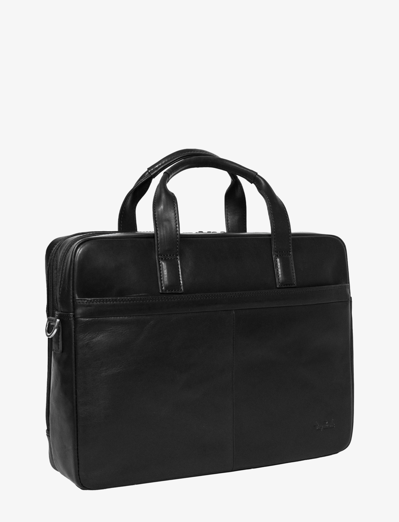Tony Perotti 2 Compartment Laptop Briefcase, 40X11X29 cm, Designer, Schwarz - Computer Bags, Männerswear
