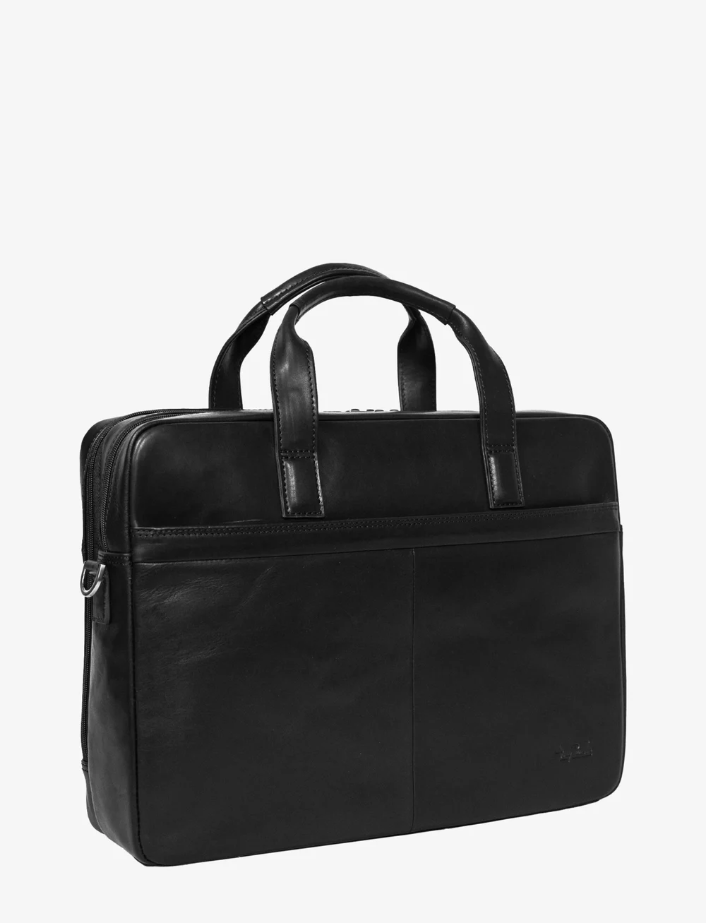 Tony Perotti - 2 Compartment Laptop Briefcase - igapäevane stiil - black - 0