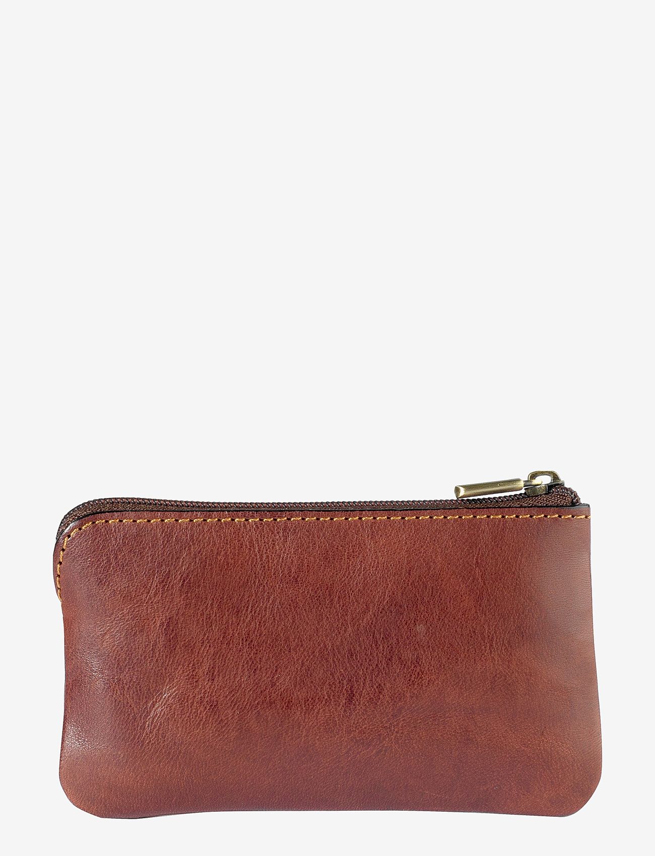 Tony Perotti - Key pouch with zipper and coin pocket - brown - 1