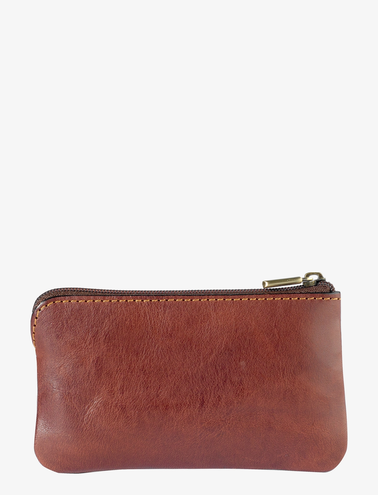 Tony Perotti - Key pouch with zipper and coin pocket - plånböcker - brown - 1