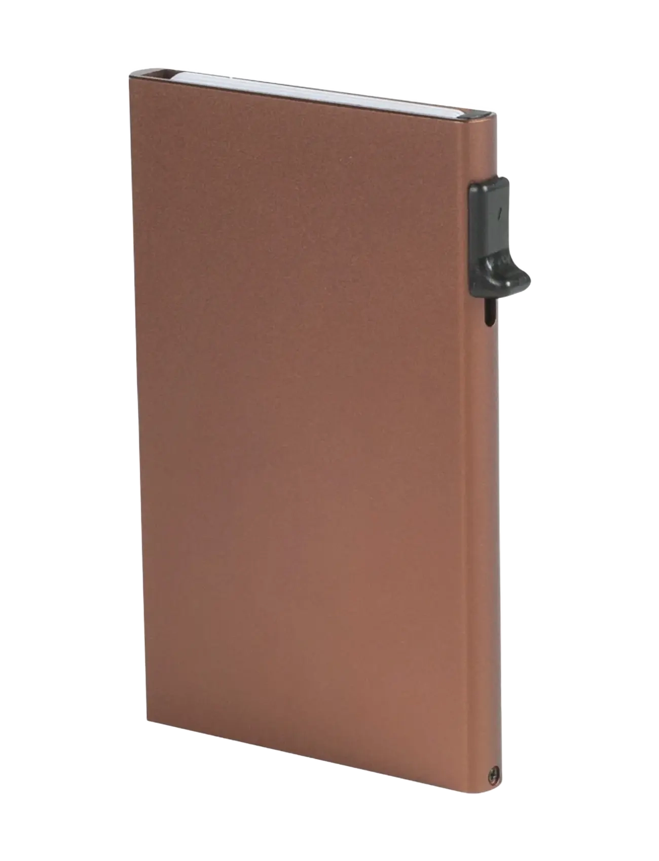 Tony Perotti Furbo Single Aluminum Cardholder, One Size, Wallets, Braun - Männerswear