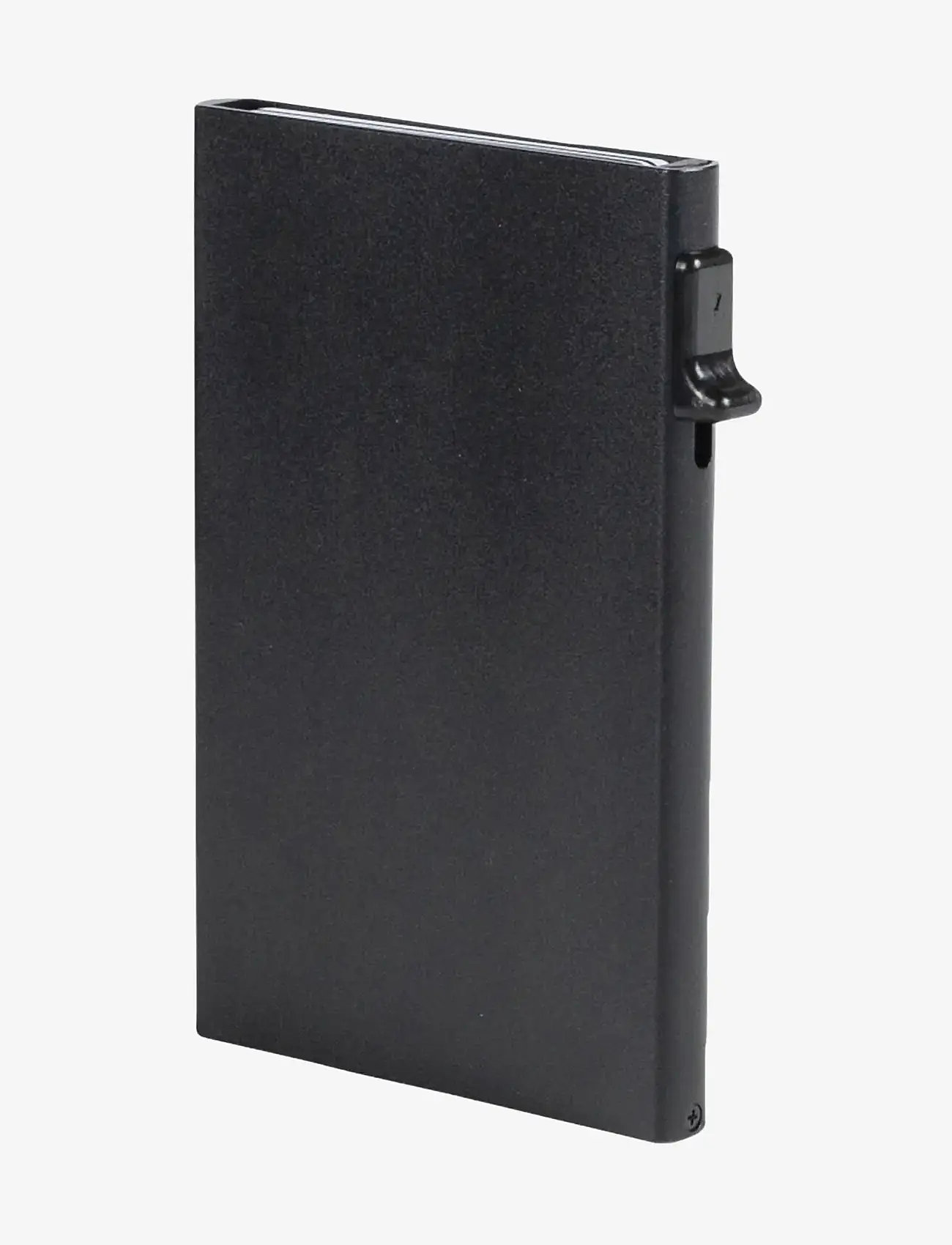 Tony Perotti - Furbo single Aluminum cardholder - kortholdere - black - 0